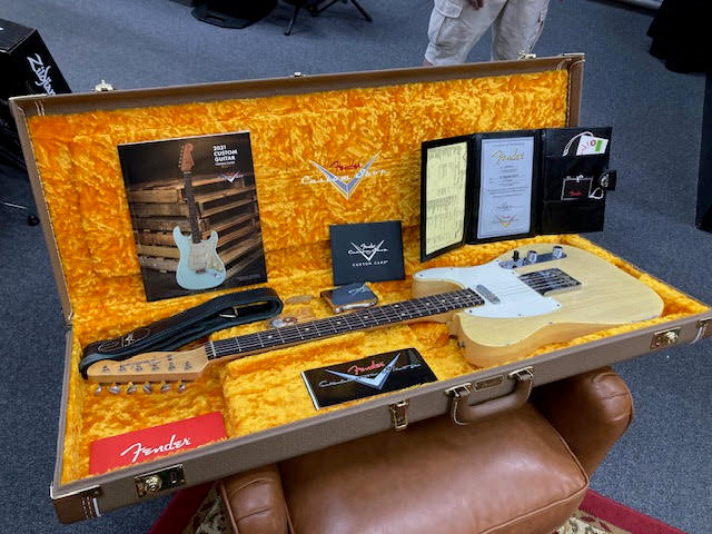 Fender Telecaster Custom Shop 1960 Natural blonde relic (preowned)