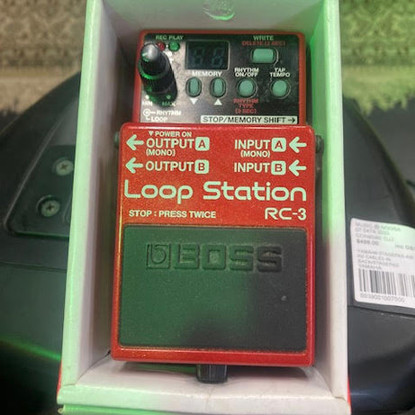 Preowned BOSS RC-3 loop pedal