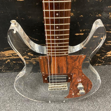 Greco Dan Armstrong Lucite guitar Super rare w/ hardcase