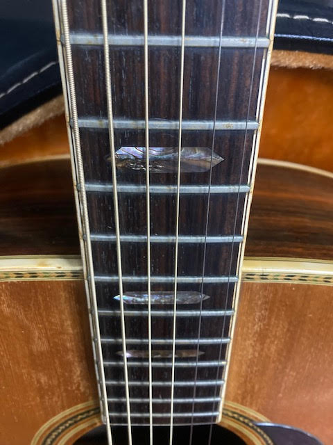 Rare Vintage YAMAKI 1970's Acoustic Guitar F-160 ALL Solid body Made in Japan