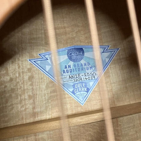 Cole Clark Angel Redwood Silky Oak w/ hardcase