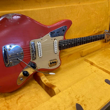 Original 1962 Fender Jaguar (refin) w '62RI case