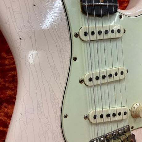 Fender Custom Shop Stratocaster Limited edition Shell Pink 2022 1960 Journeyman w/case