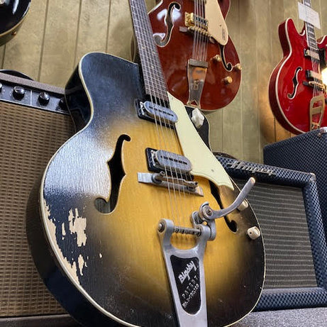 Maton 1960's 45A Premier hollowbody electric guitar w/ case