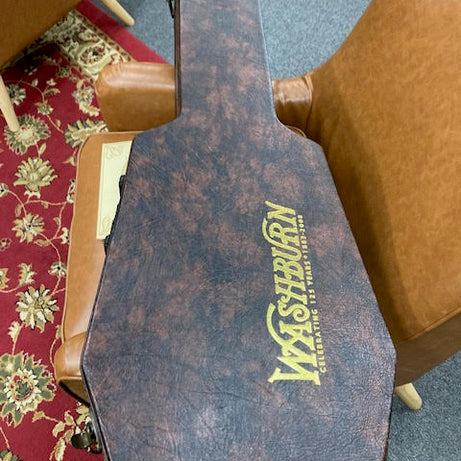 Washburn 125th anniversary limited edition parlour guitar w/ case