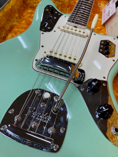 Fender American Original Jaguar 2011 Surf Green w / case and candy