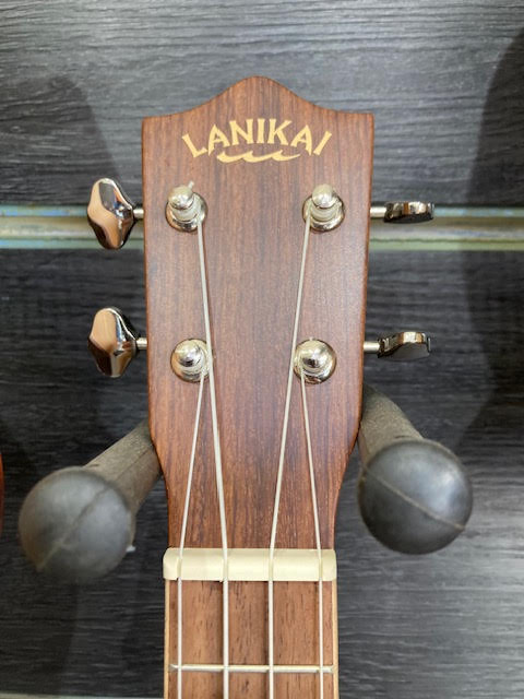 Lanikai Concert Ukulele Solid Spruce Top in Natural Satin Finish - LSPSTC