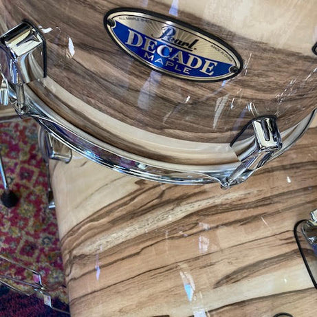 Pearl Limited edition Decade Maple exotic gloss drum kit Fusion Plus sizes