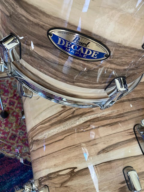 Pearl Limited edition Decade Maple exotic gloss drum kit Fusion Plus sizes