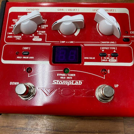 VOX Bass Stomp Lab pedal (preowned )