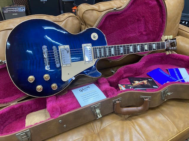 Gibson Les Paul Traditional 2015 Blue Burst w/ hardcase