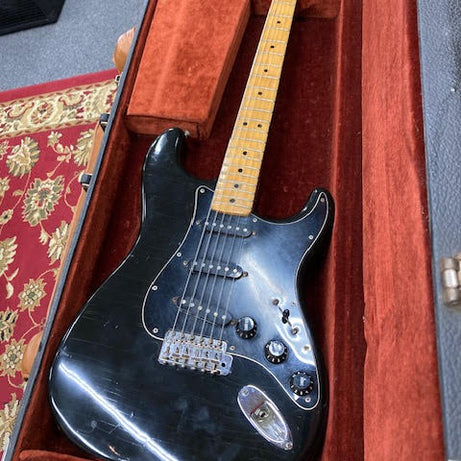 Fender Stratocaster 1979 black w/ original case