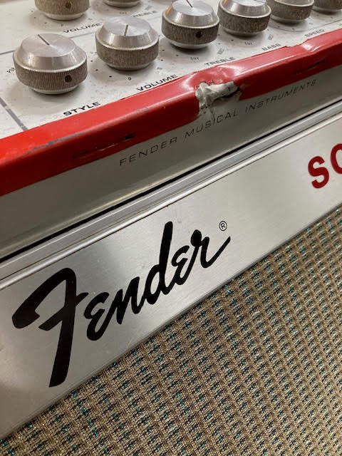 Vintage Fender Super Reverb SR4050X solid state amplifier 1960's
