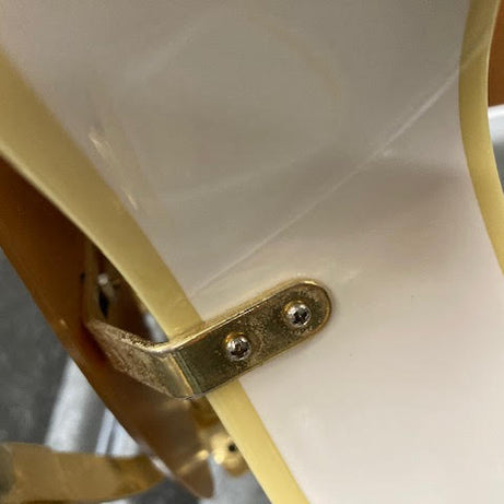 Gretsch G5422T6 White Electric Guitar in Hiscox Hardcase