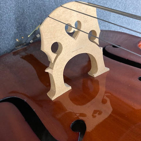 Double Bass 3/4 Allegro brand ? w/ case and bow (preowned)