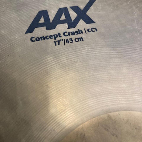 Sabian AAX Concept crash - 17" (preowned)