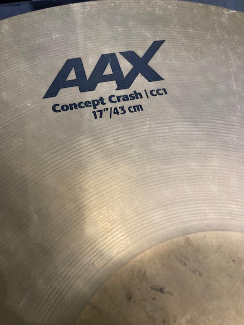 Sabian AAX Concept crash - 17" (preowned)
