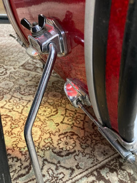 **SOLD**LUDWIG Hollywood 1968 DRUM KIT SHELL PACK  Ex Powderfinger drum kit