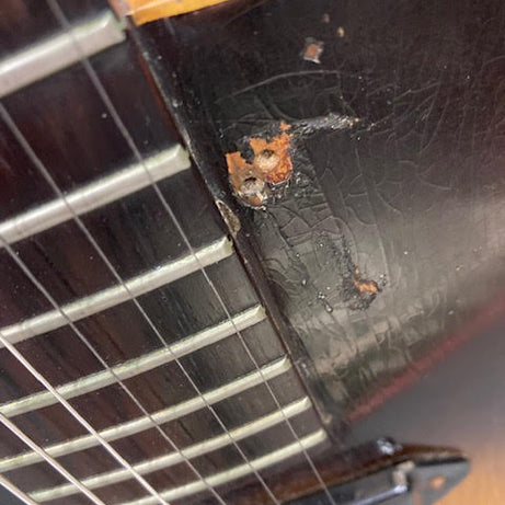 Gibson ES125 1956 hollowbody Guitar w/ mods + case