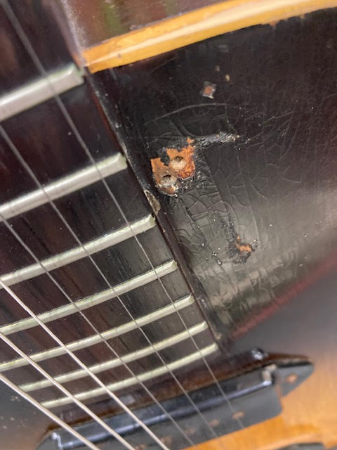 Gibson ES125 1956 hollowbody Guitar w/ mods + case