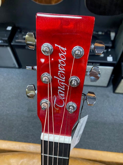 Tanglewood Acoustic/Electric Azure Superfolk CE Pacific Walnut Top