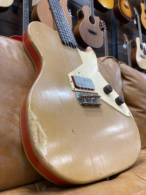 SOLD - DeluxeTone Radiolette "The Chieftain" Local Handcrafted Electric Guitar W/Case RELIC