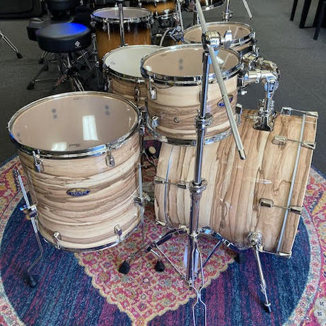 Pearl Limited edition Decade Maple exotic gloss drum kit Fusion Plus sizes