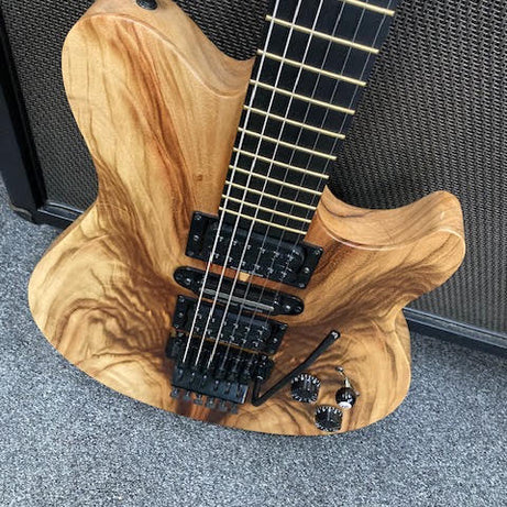 Walton Custom Built Camphor Floyd Rose electric guitar