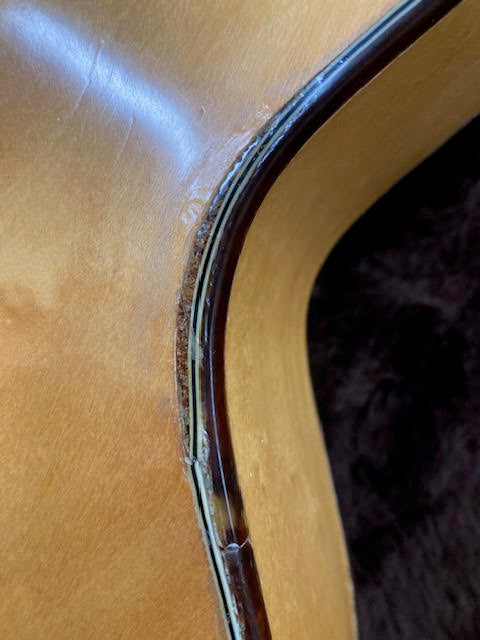 Vintage 1954 Harmony H62 Meteor Blonde w/ case