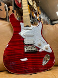Aria 714-MK2 Fullerton Electric Guitar - Ruby Red