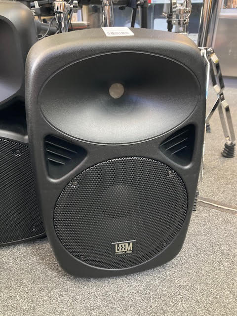 Leem SPA-10 Active 120W, 2-Way, 10" PA Speaker Built-in MP3 Player with SD Card & USB Input (preowned)