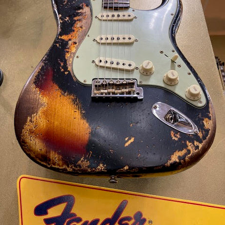 Fender Custom Shop 63 STRAT SUPHREL 1963 Stratocaster Super Heavy Relic Electric Guitar