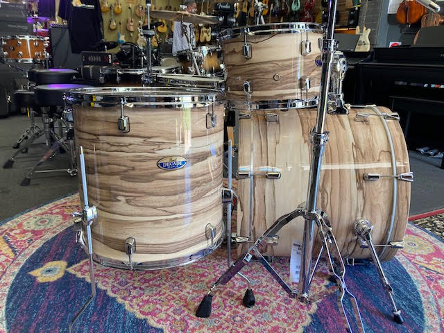 Pearl Limited edition Decade Maple exotic gloss drum kit Fusion Plus sizes