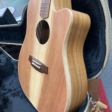 Cole Clark FL2 Redwood/ Blackwood acoustic/electric guitar (preowned - immaculate)