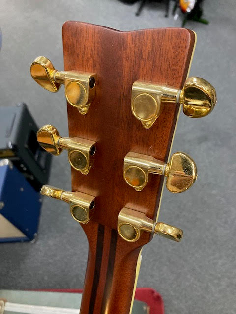 Yamaha Transacoustic LS-TA Brown burst w/ case ALL SOLID (preowned)