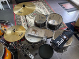 Pearl Bronze Metallic Roadshow series drum kit complete package