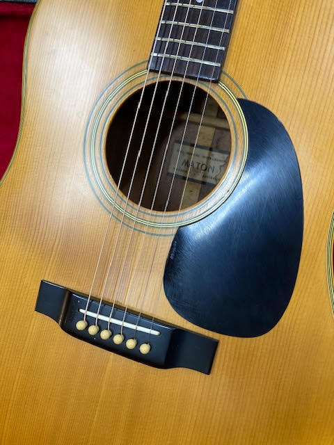 Maton Tasman CW40 1980's acoustic guitar w/ case