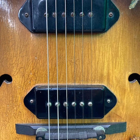 Gibson ES125 1956 hollowbody Guitar w/ mods + case