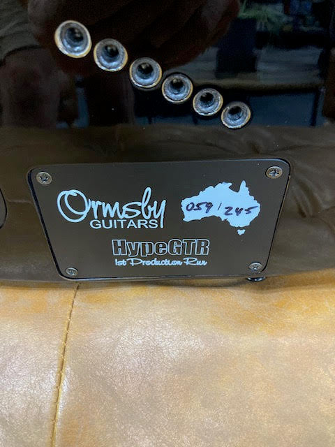 Ormsby Hype first run electric guitar w/ case