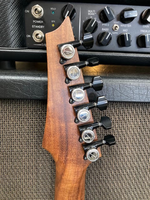 Walton Custom Built Camphor Floyd Rose electric guitar