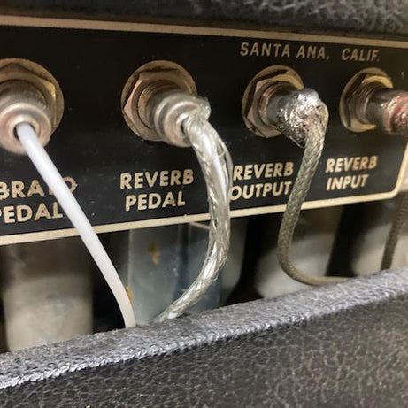 Vintage 1969 Fender Super Reverb Drip-Edge Silverface amplifier