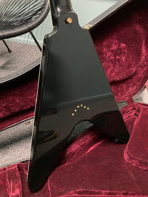 Gibson Flying V Custom Ebony w/ hardcase