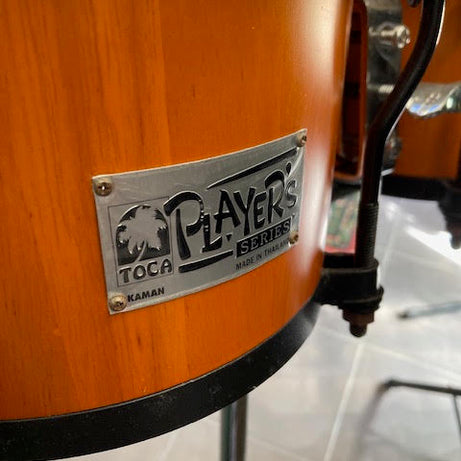Toca Player bongos w/ stand (preowned)
