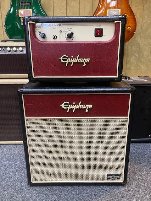 Epiphone Valve Junior 5W head and 1 x 12 matching cab (preowned)