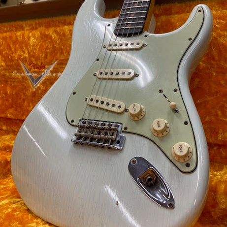 SOLD - Fender Customshop Stratocaster 1960 Journeyman Sonic Blue w/hardcase