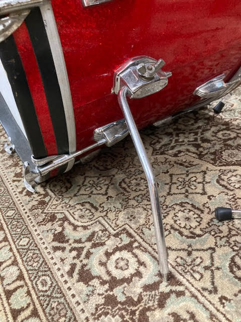 **SOLD**LUDWIG Hollywood 1968 DRUM KIT SHELL PACK  Ex Powderfinger drum kit