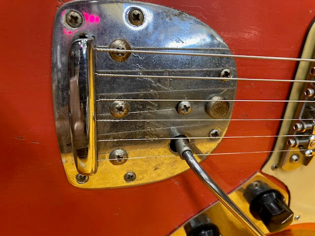 Original 1962 Fender Jaguar (refin) w '62RI case