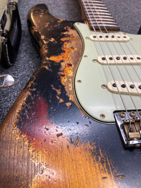 Fender Custom Shop 63 STRAT SUPHREL 1963 Stratocaster Super Heavy Relic Electric Guitar