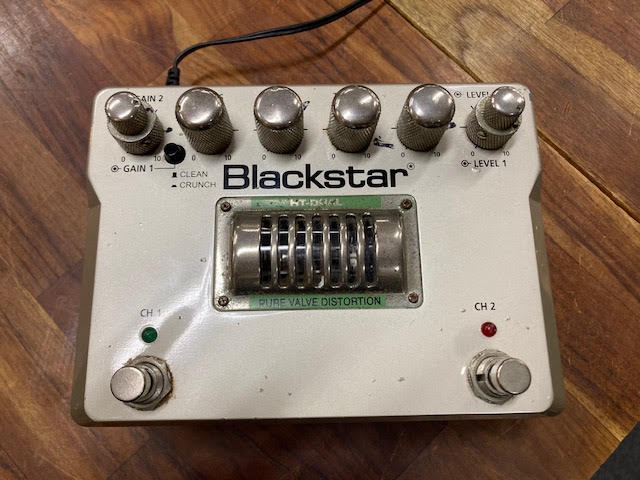 Blackstar HT Series HT-Dual Tube Dual Distortion Guitar Effects Pedal (preowned)