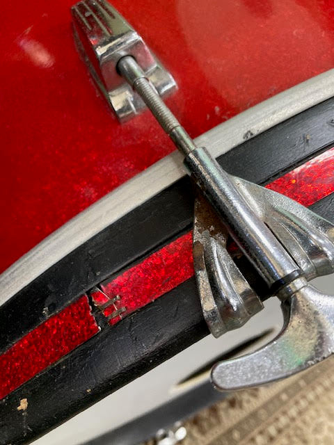 **SOLD**LUDWIG Hollywood 1968 DRUM KIT SHELL PACK  Ex Powderfinger drum kit